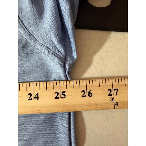 Playboy Golf Long Sleeve Polo Shirt Mens Size 2XL Blue Elastic On Sleeves & Hem - Picture 8 of 10